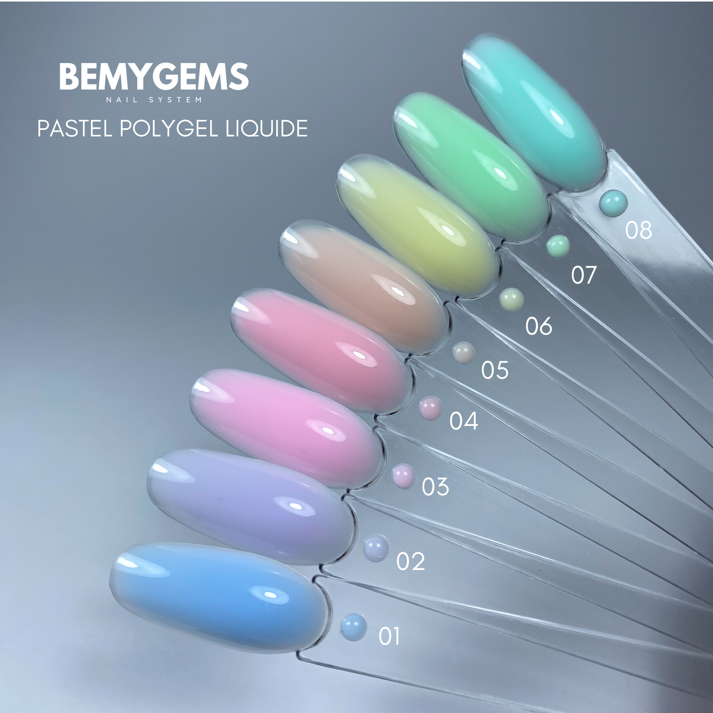 PASTEL POLYGEL LIQUIDE 08