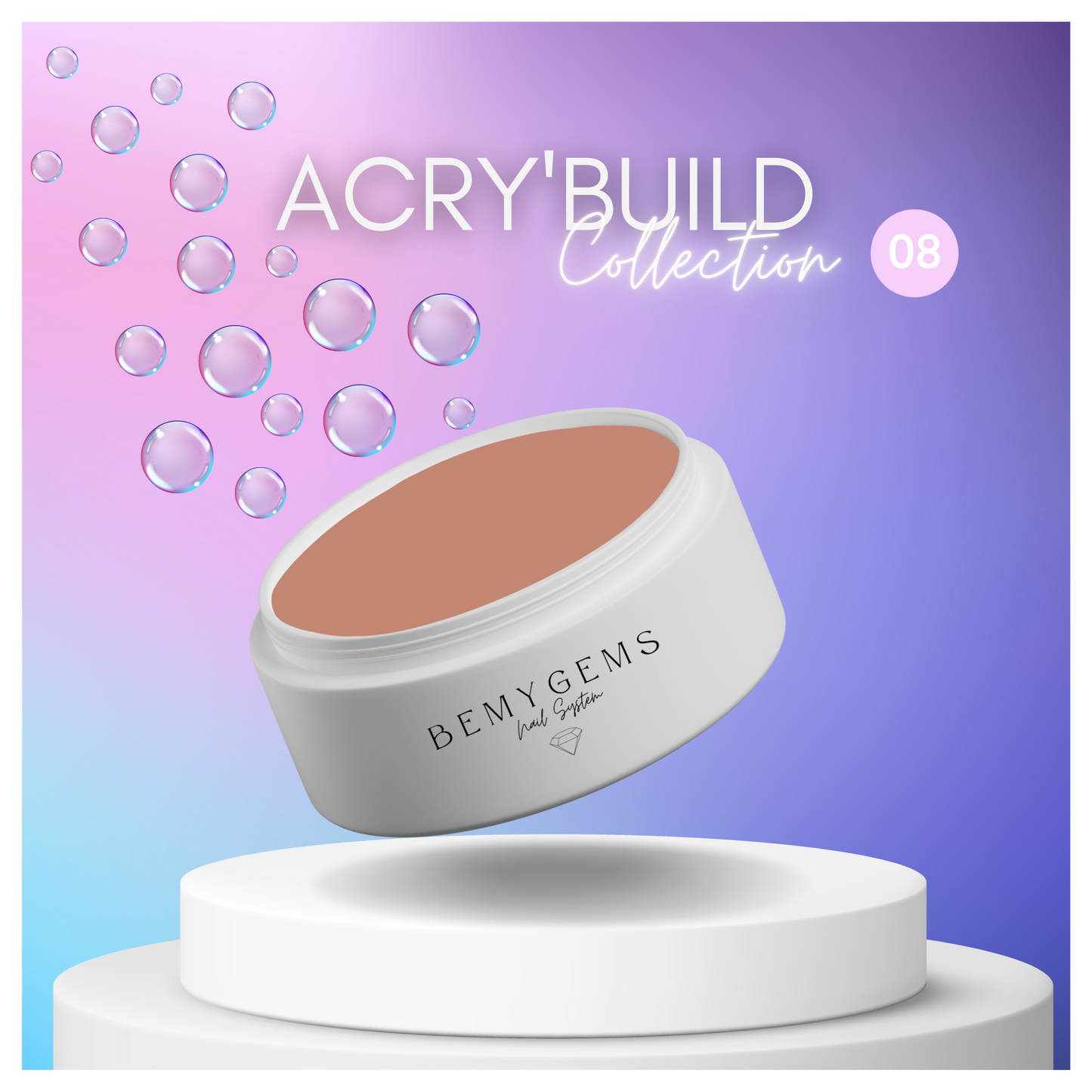 ACRY'BUILD 08 - Natural peach