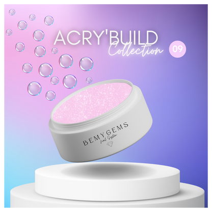 ACRY'BUILD 09 - Glitter Pink